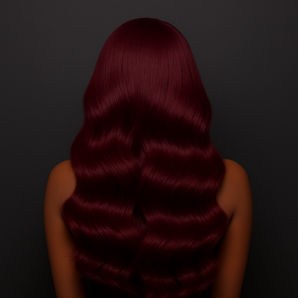🧡 Perruque 99J HD Lace Front – Cheveux Indiens Naturels Glueless