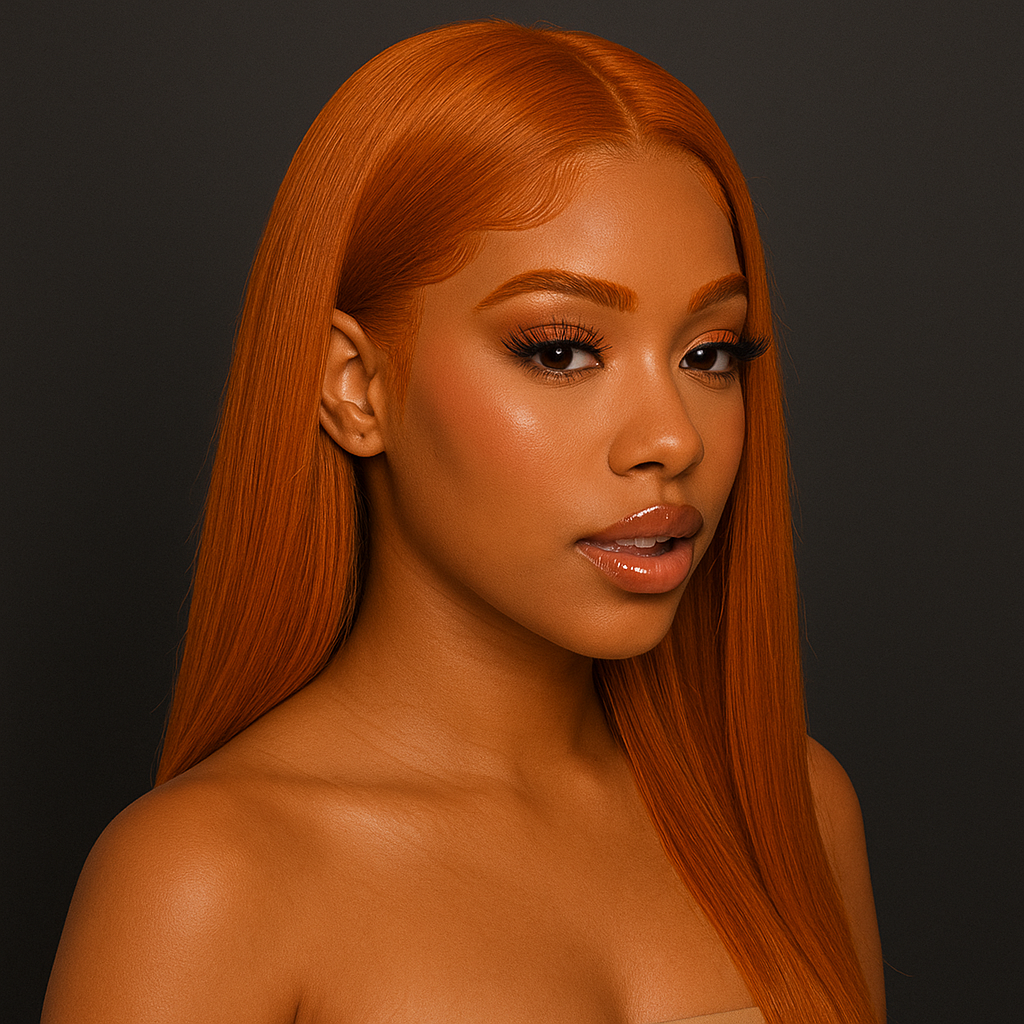 🧡 Perruque Lace Front HD 13x4 – Cheveux Humains Glueless