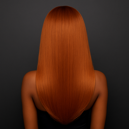 🧡 Perruque Lace Front HD 13x4 – Cheveux Humains Glueless
